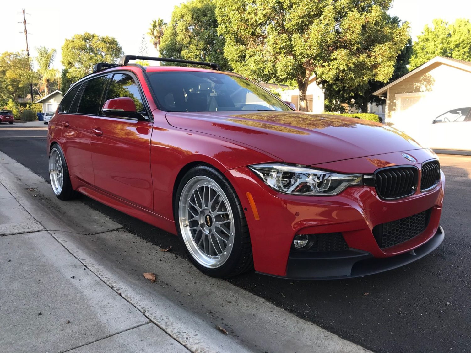 BMW 3 series F30 Red BBS LM | Wheel Front