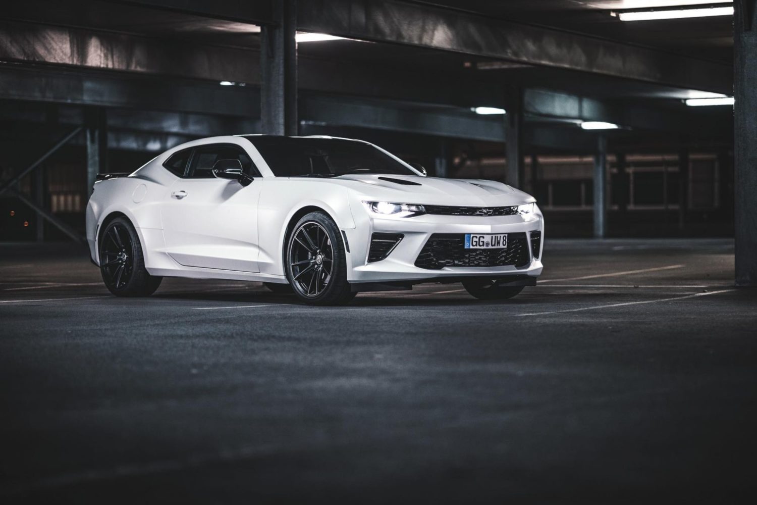 Chevrolet Camaro Ss 6th Gen White Hre Ff04 Wheel Front