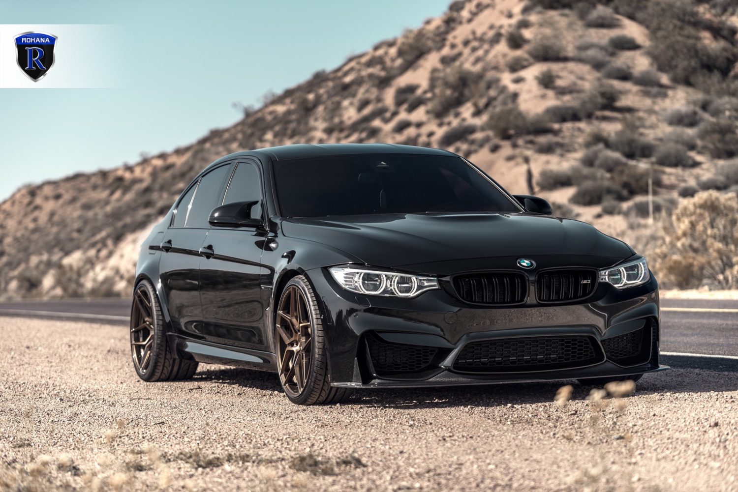 Bmw M3 F80 Black Rohana Rfx11 Wheel Wheel Front