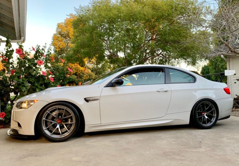 BMW M3 E92 White BBS RI-A Wheel | Wheel Front