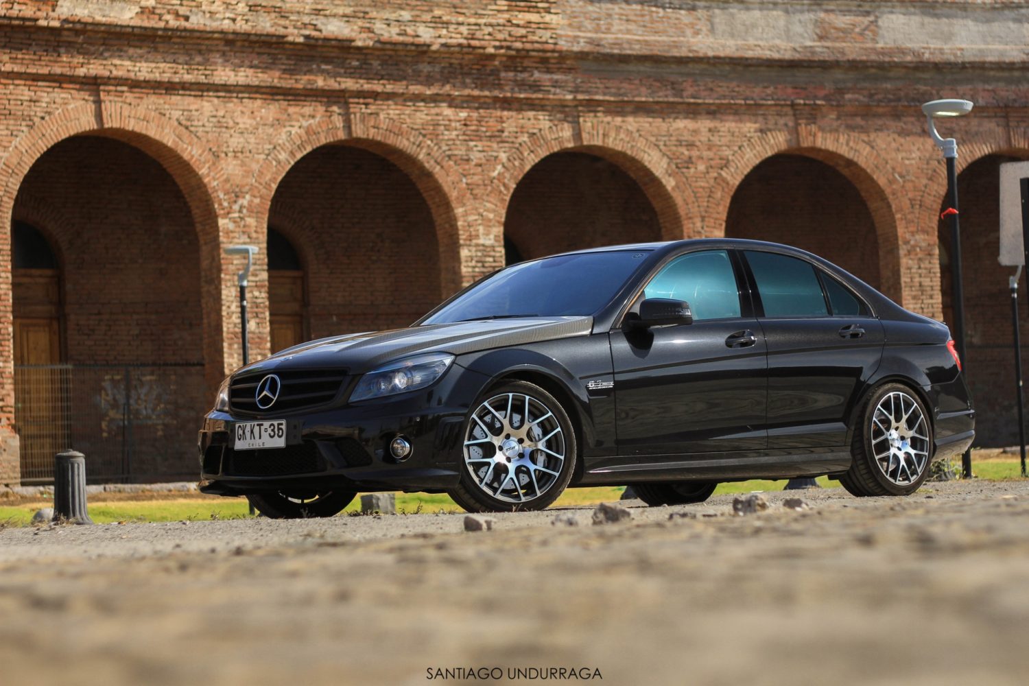 Mercedes-Benz C63 W204 Black TSW Nurburgring | Wheel Front