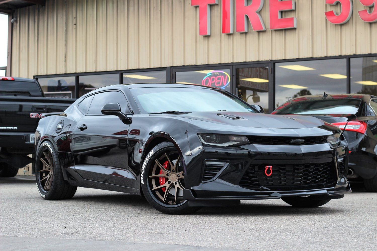 Chevrolet Camaro Ss 6th Gen Black Ferrada Fr2 Wheel 