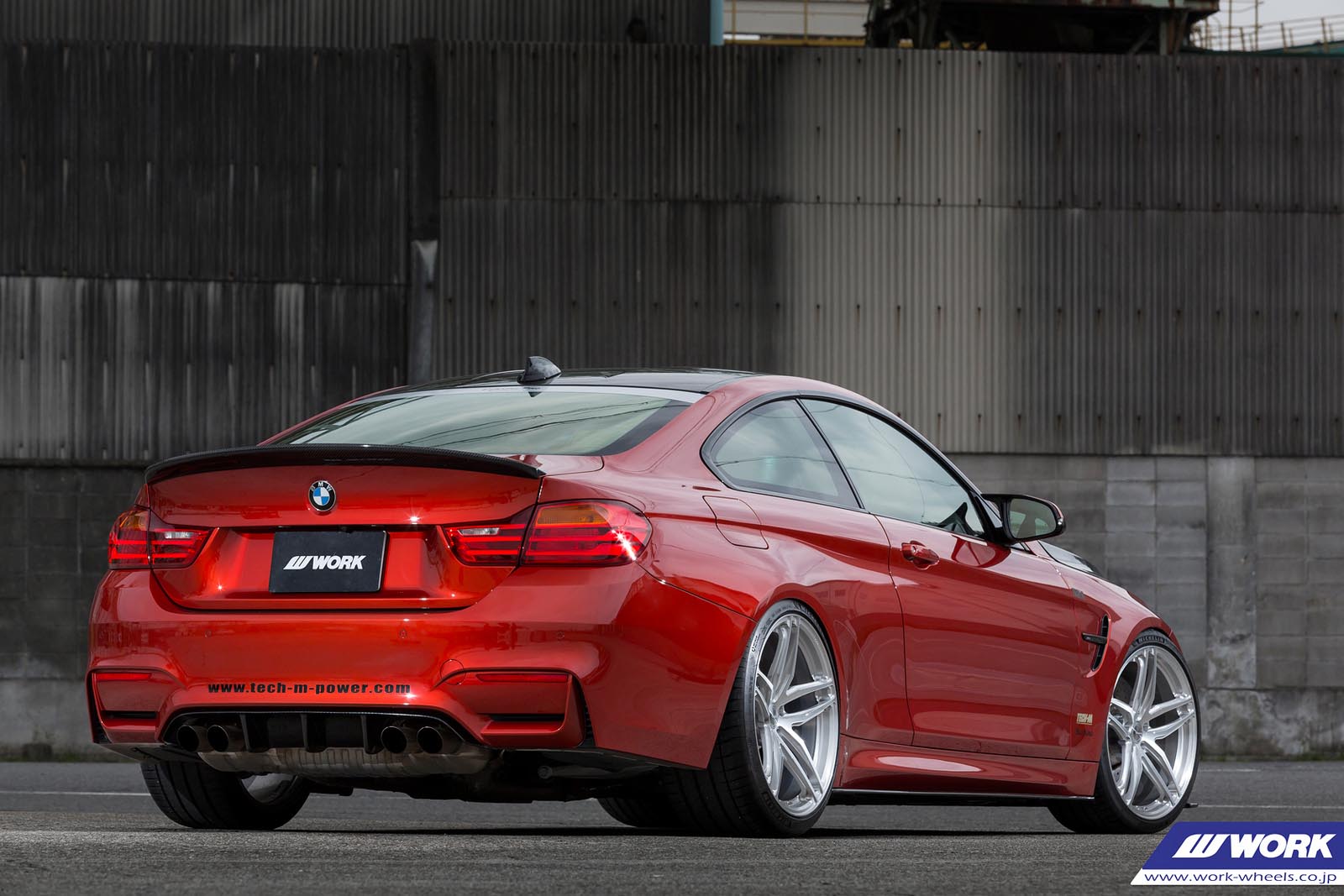 BMW M4 F82/F83 Orange Work Gnosis FMB02 | Wheel Front