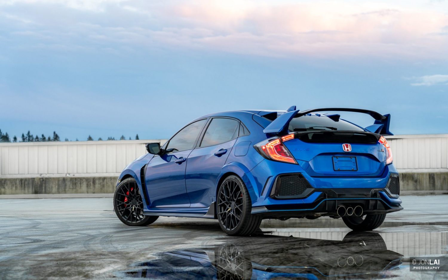 Honda Civic Type-R Blue TSW Sebring Wheel | Wheel Front