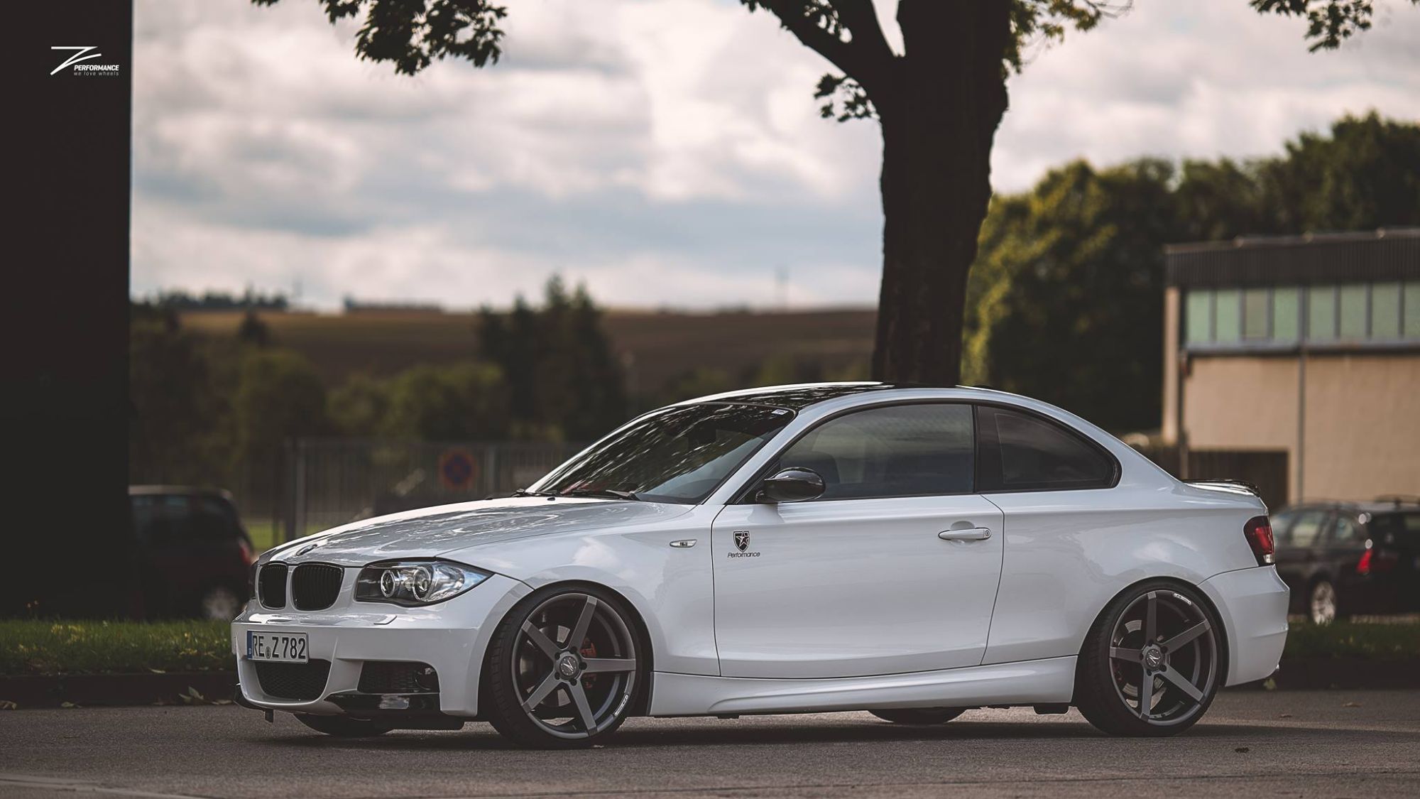 BMW 1 series E8X White Z Performance ZP6.1 Wheel Front