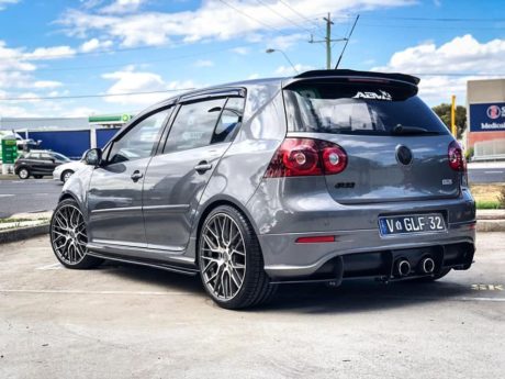 Volkswagen Golf R32 V Grey Hussla Lit Wheel | Wheel Front