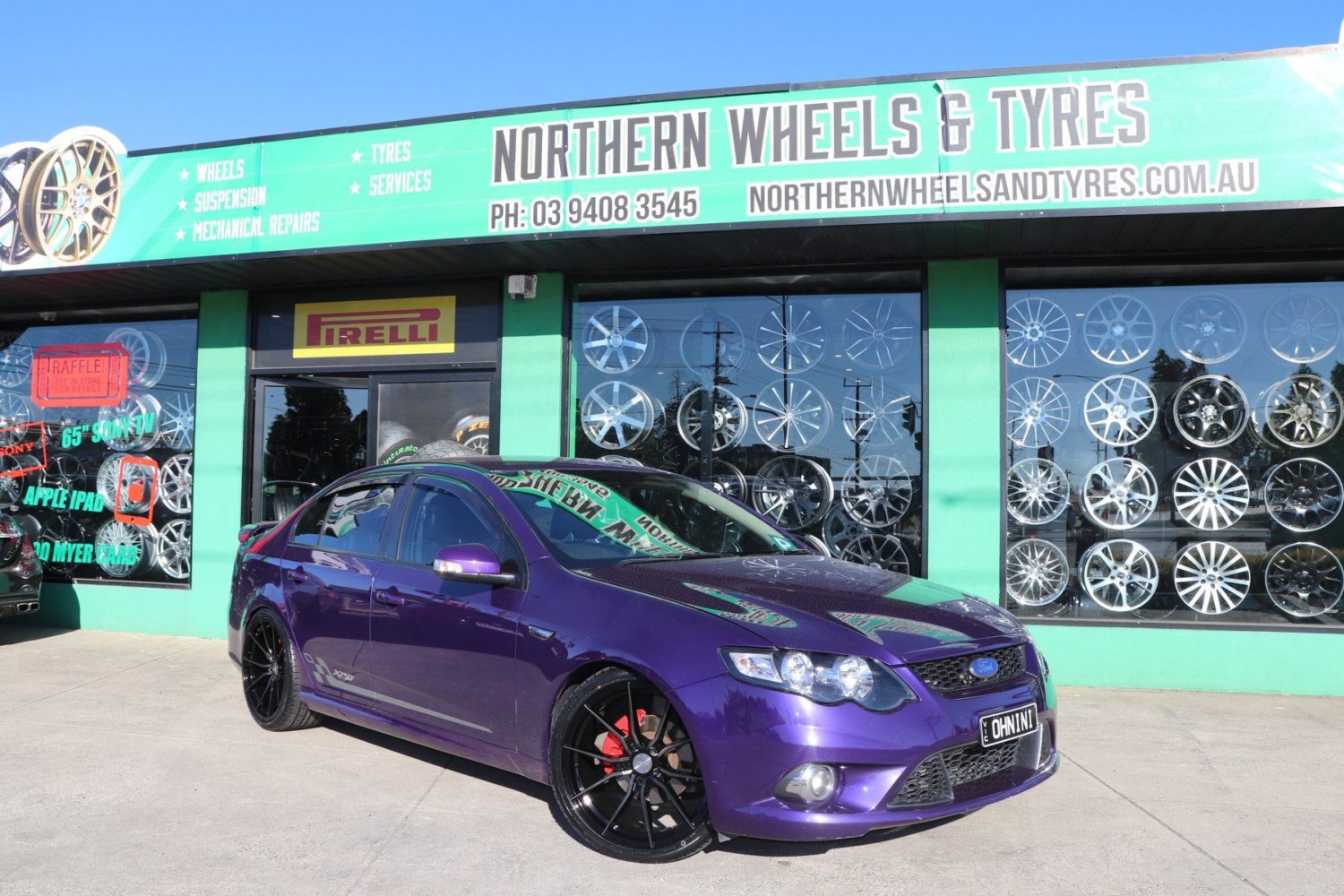 Ford Falcon Fg Purple Vertini Rf12 Wheel Wheel Front 