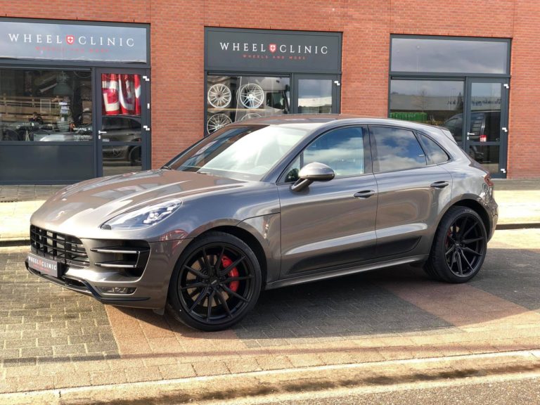 Porsche Macan Grey 22 inch Vossen HF-3 Wheel | Wheel Front