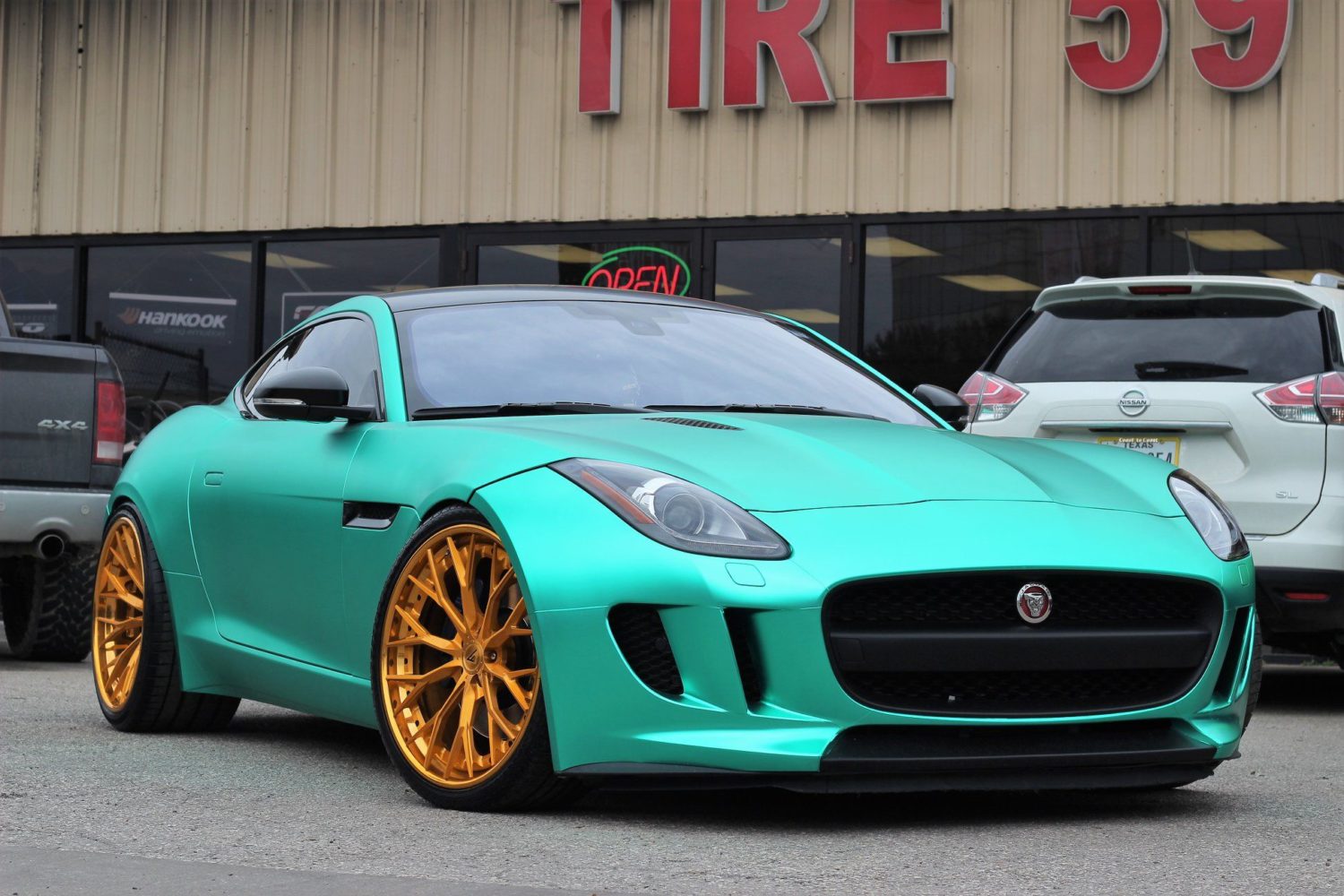 Jaguar F-Type Green Ferrada USF04 3 Piece | Wheel Front
