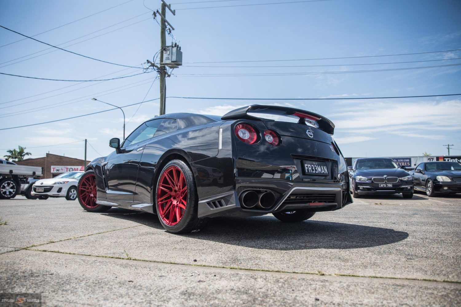 Nissan GT-R R35 Black Koya SF12 | Wheel Front