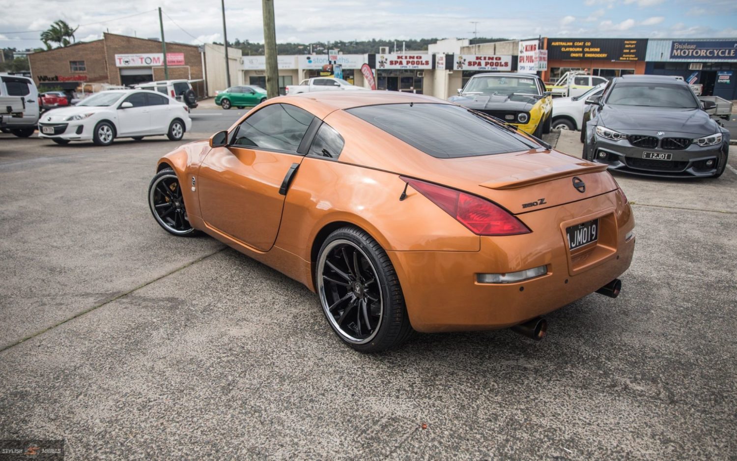 Nissan 350z Orange Asanti Abl 23 Wheel Wheel Front