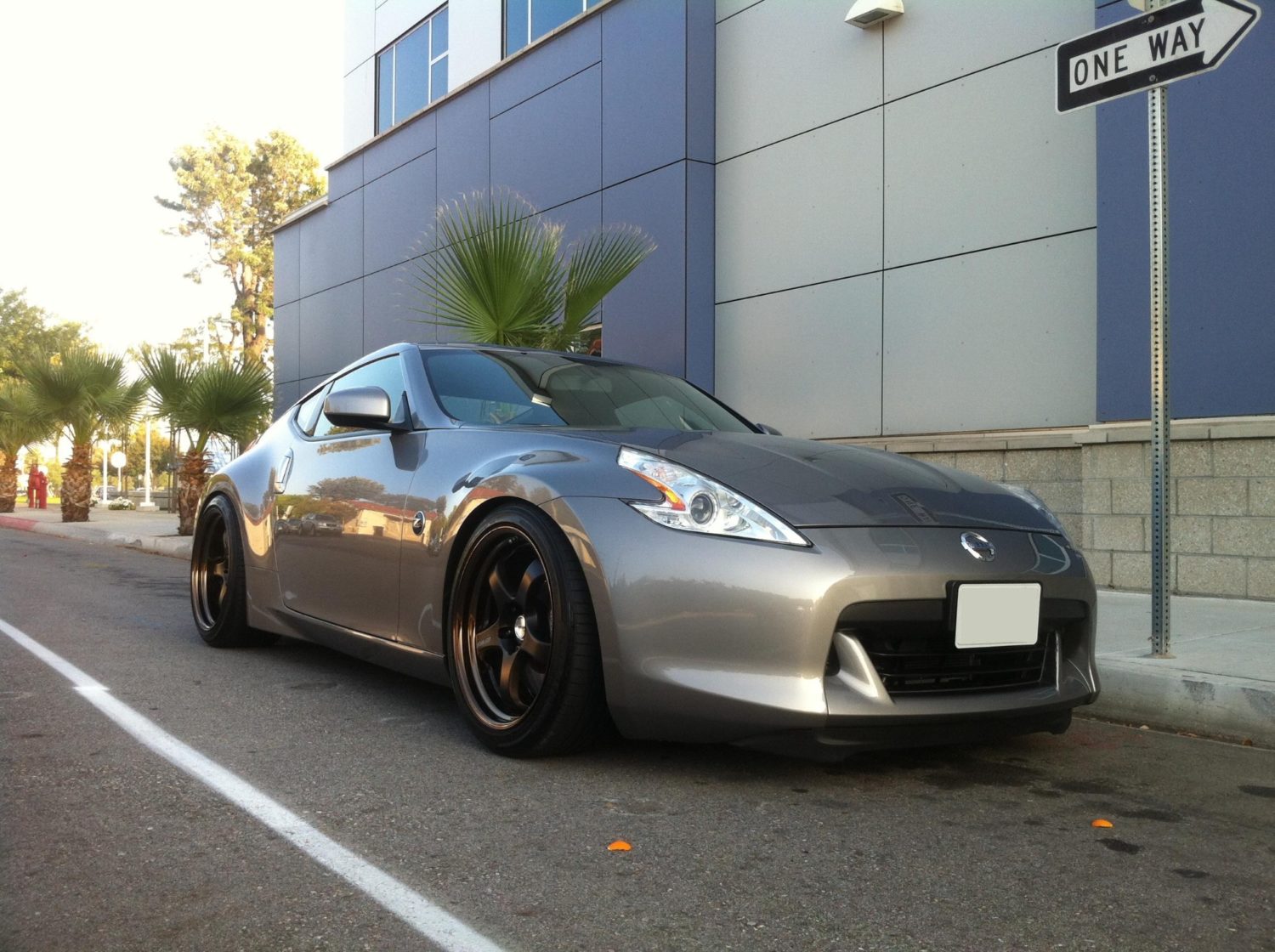 Nissan 370Z Grey Work Meister S1R Wheel | Wheel Front