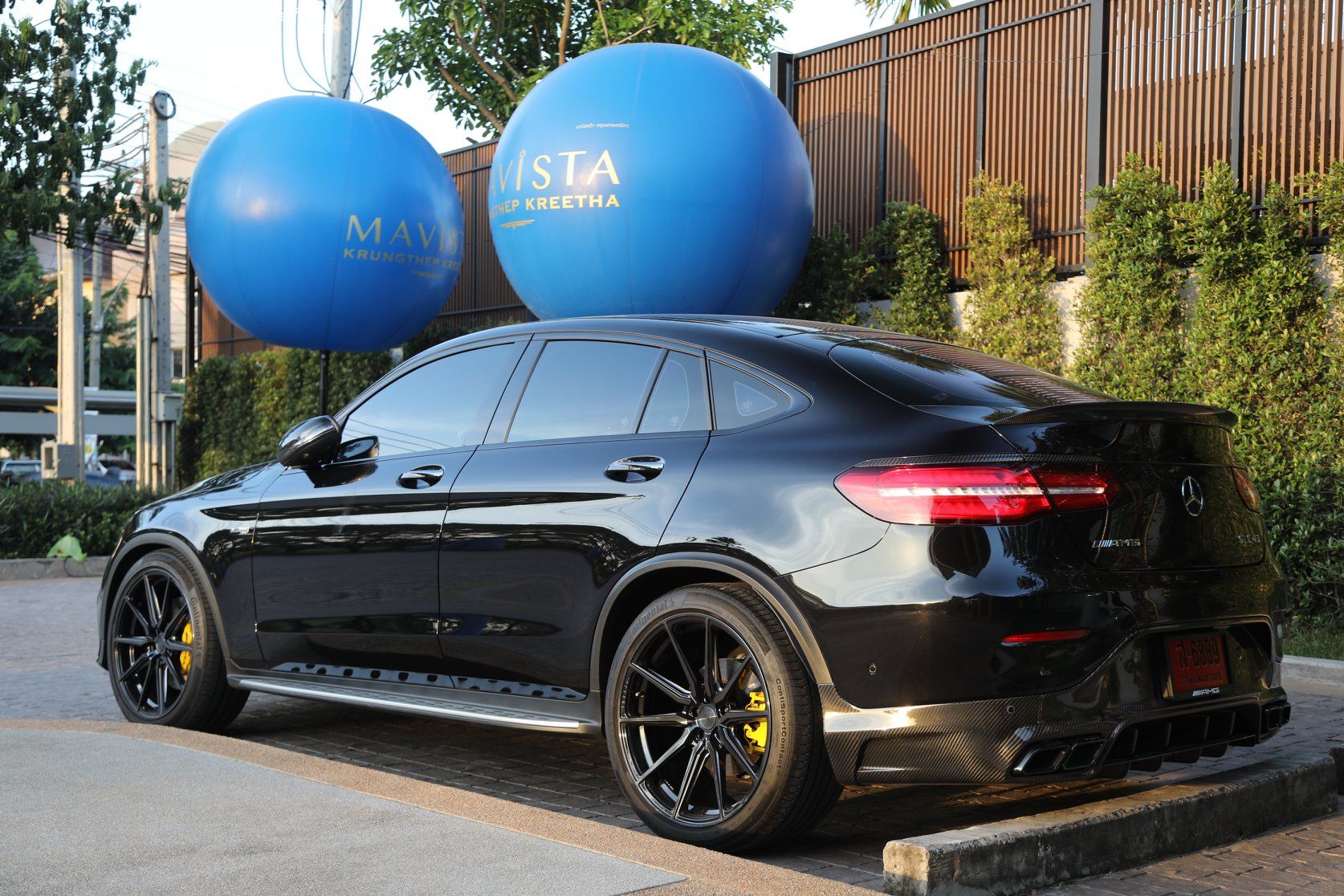 Mercedes Benz Glc43 Amg C253 Black Vossen Hf 3 Wheel Front