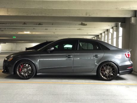 Audi Rs3 8v Sedan Grey Hre Ff01 Wheel 