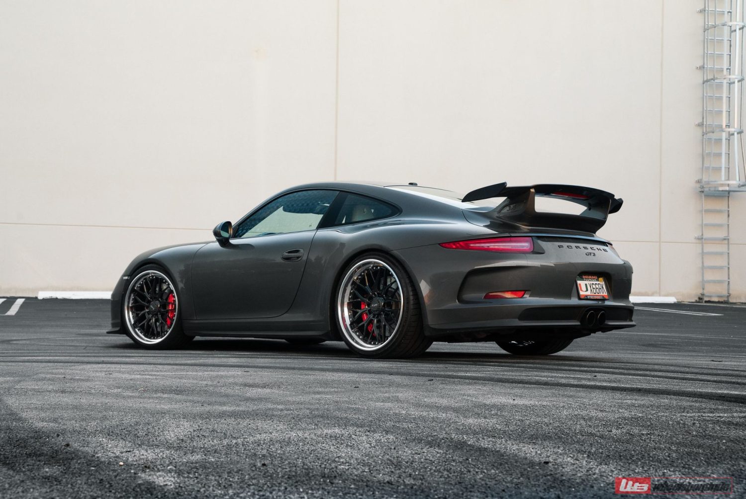 Porsche 911 GT3 991 Grey ANRKY RS1 Wheel | Wheel Front