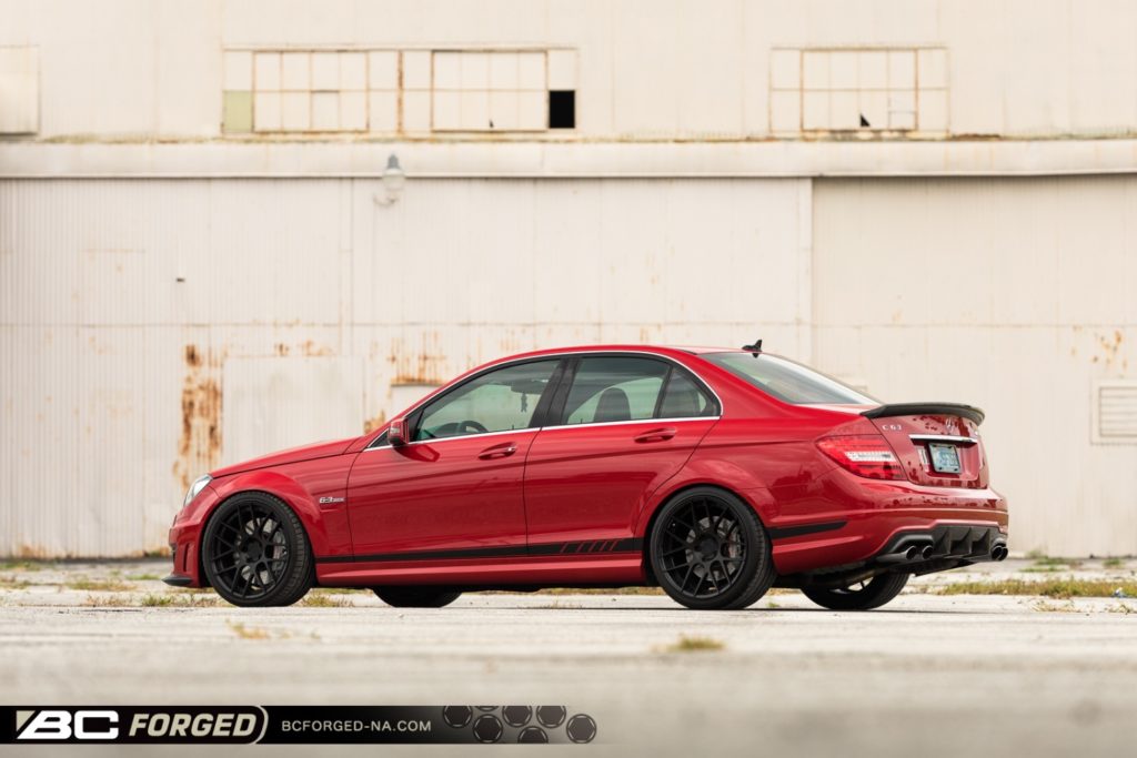 Mercedes-Benz C63 W204 Red BC Forged HB04S Wheel | Wheel Front