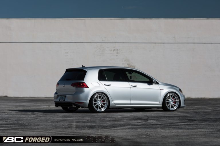 Volkswagen Golf GTI 7 Silver BC Forged HCA382S Wheel | Wheel Front