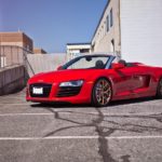 AUDIR8SPYDERPURFL04GOLD9