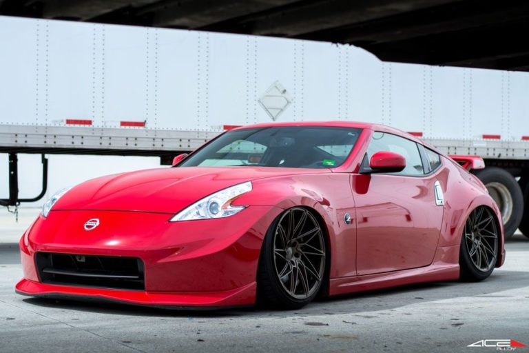 Nissan 370Z Red Ace Alloy DRIVEN Wheel | Wheel Front