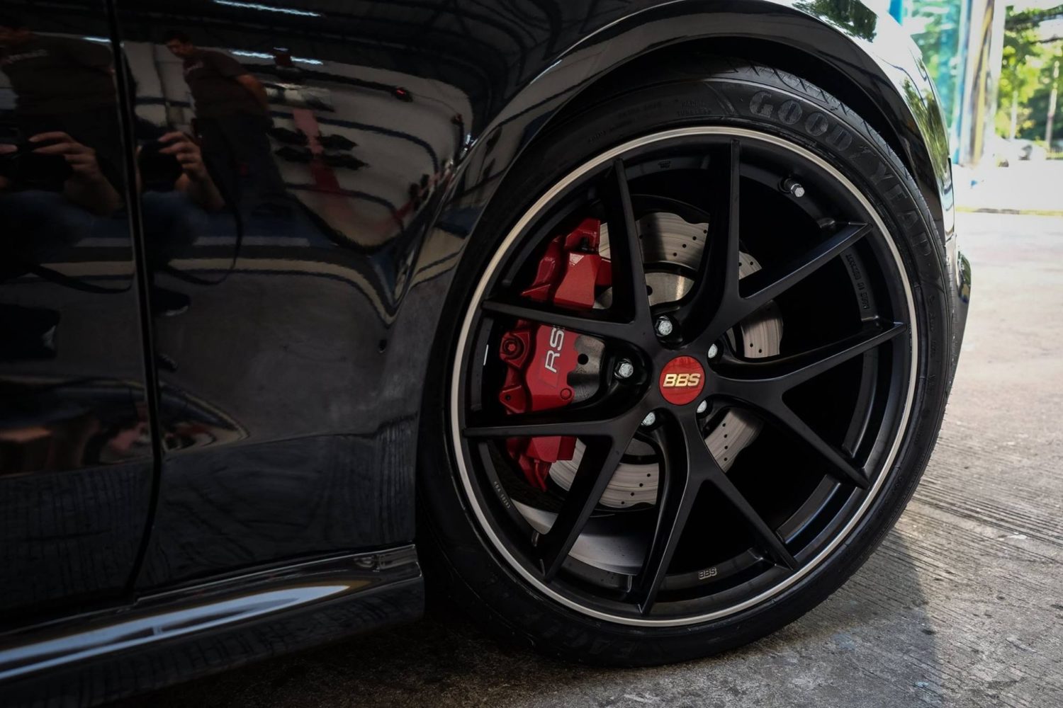 Audi RS5 B8 Black BBS CI-R | Wheel Front
