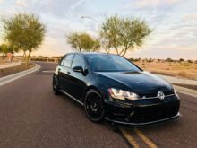 Volkswagen Golf R 7 Black BBS CH-R Wheel Front