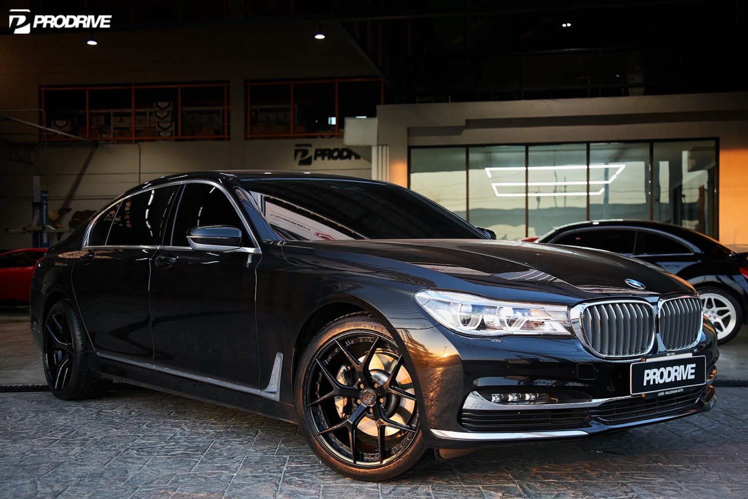 BMW 7 Series G12 Black BC Forged HT02S | Wheel Front