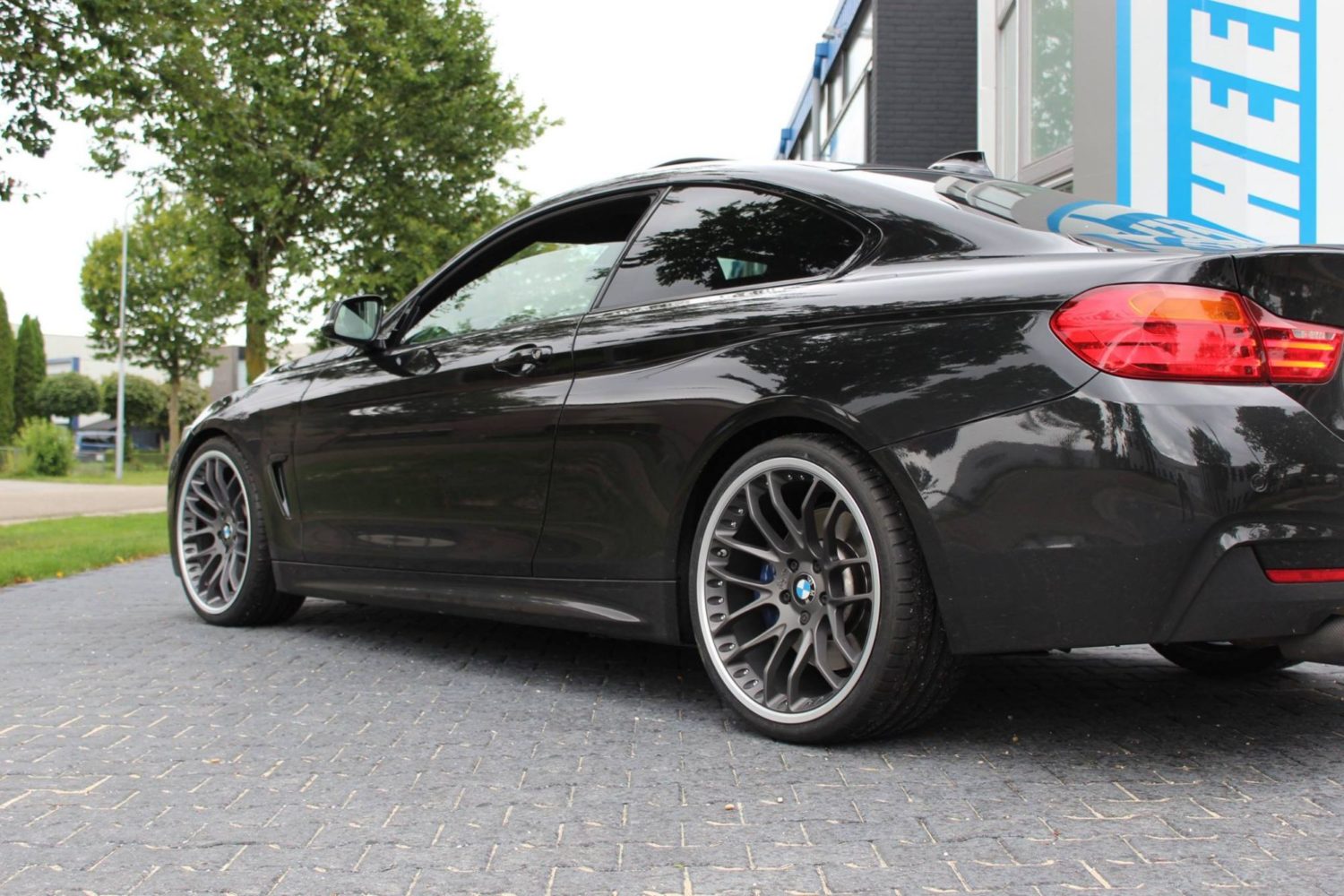 Bmw 4 Series F3x Black Breyton Race Gtp Wheel Wheel Front