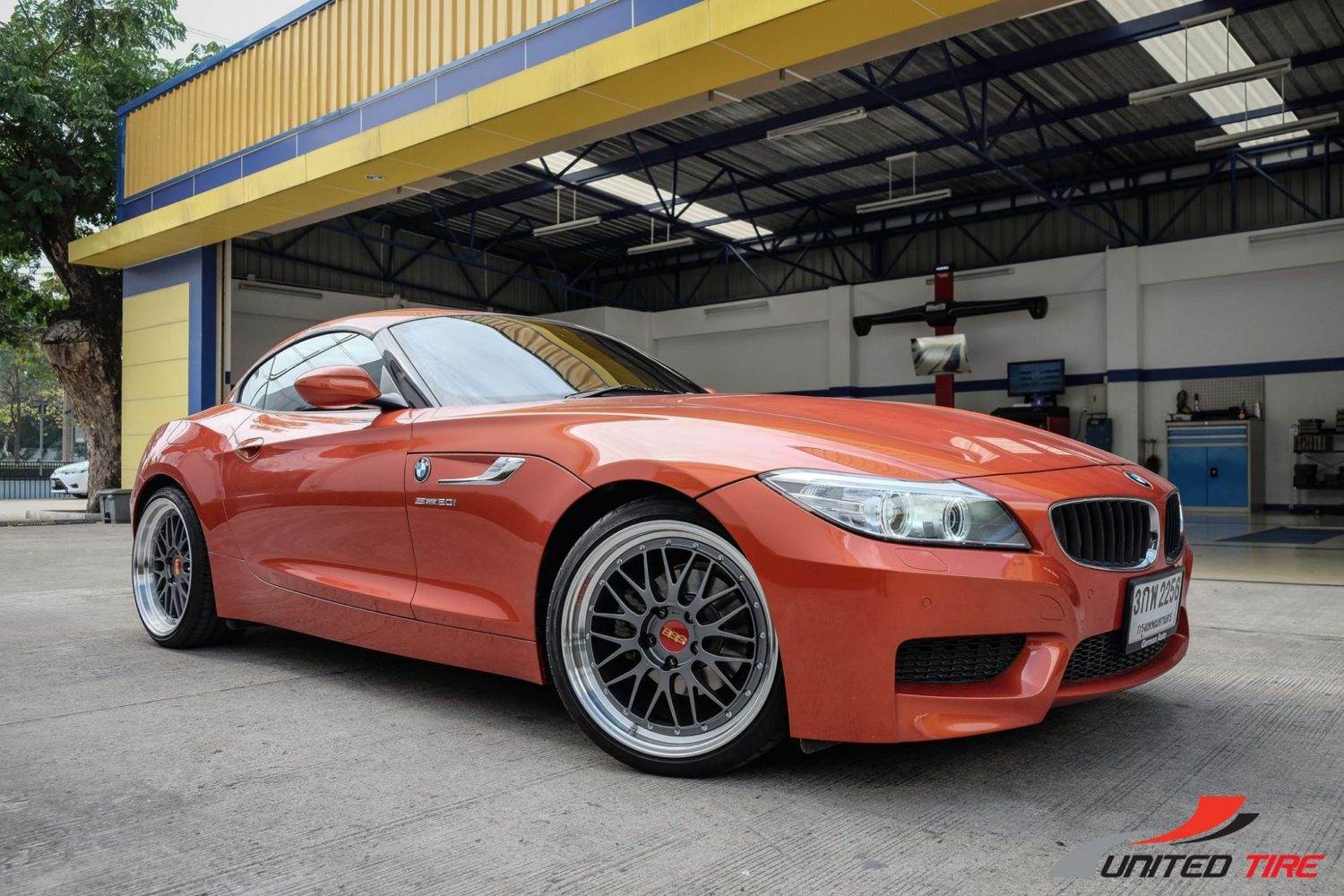 BMW Z4 E89 Orange BBS LM | Wheel Front