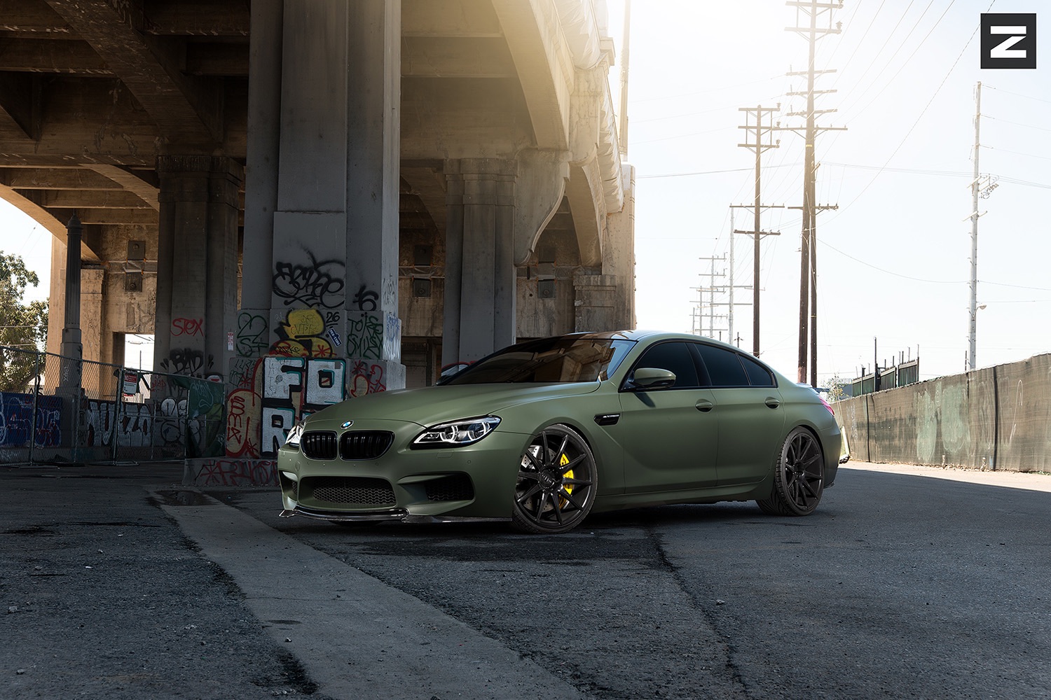 BMW-F06-M6-Green-Black-ZS03-1-1