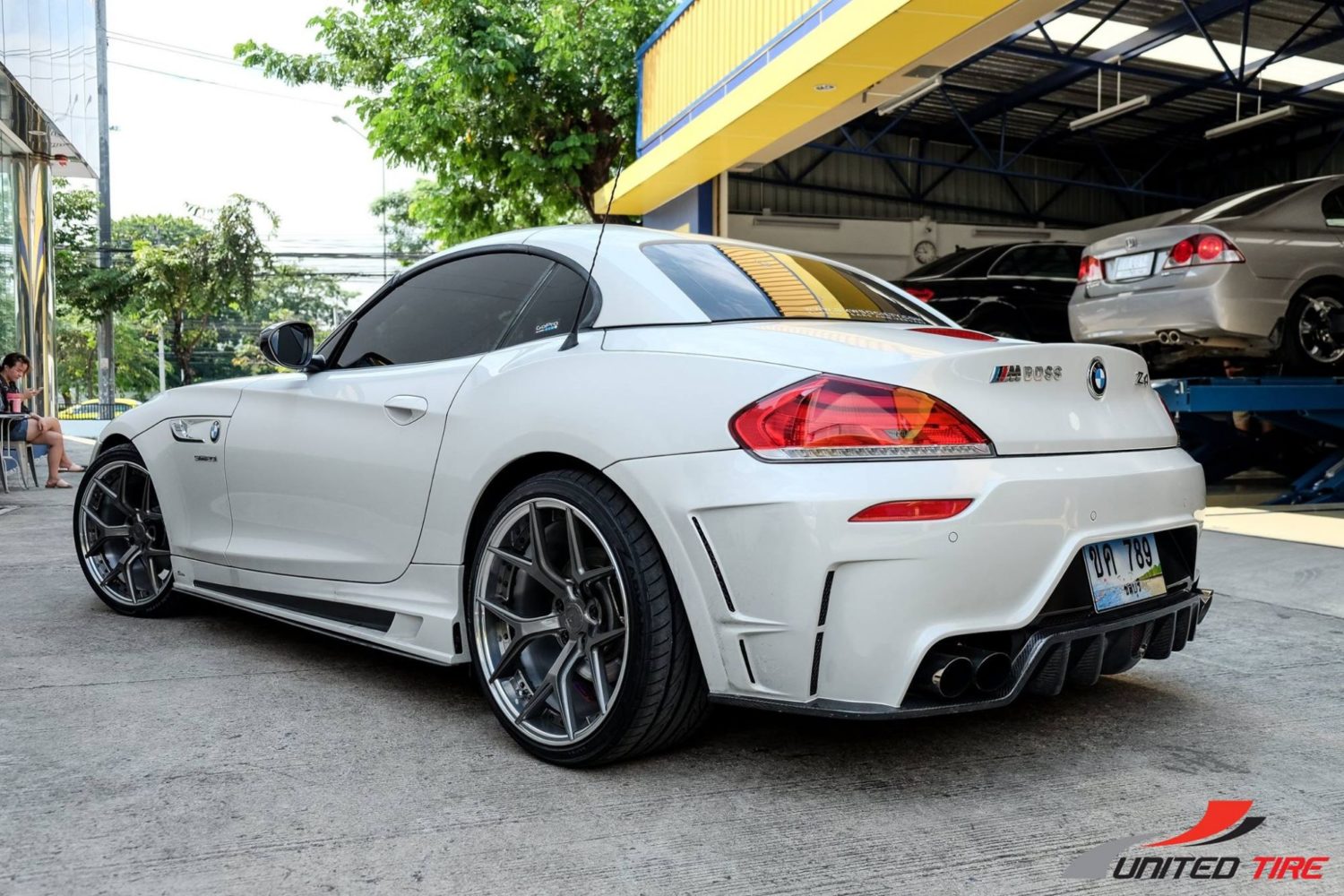 BMW Z4 E89 White BC HT02S Wheel Wheel Front