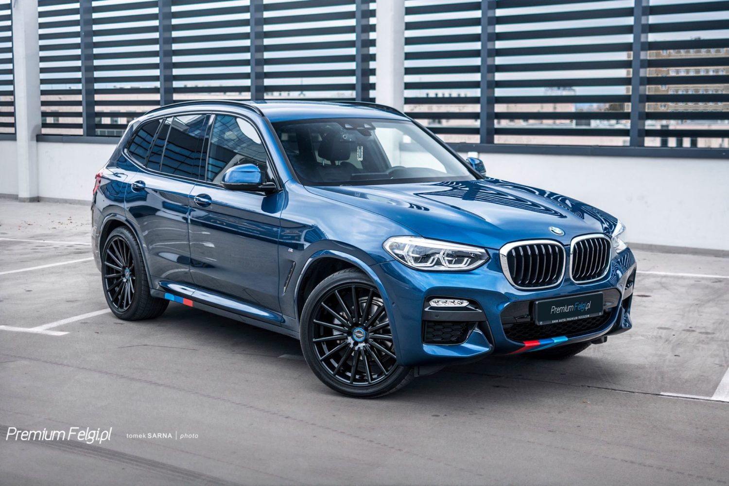 BMW X3 20d G01 Blue Vossen VFS-2 | Wheel Front