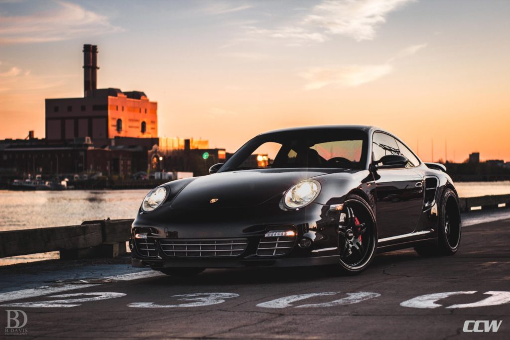 Black-Porsche-997TT-CCWS505-Wheels-Image-1