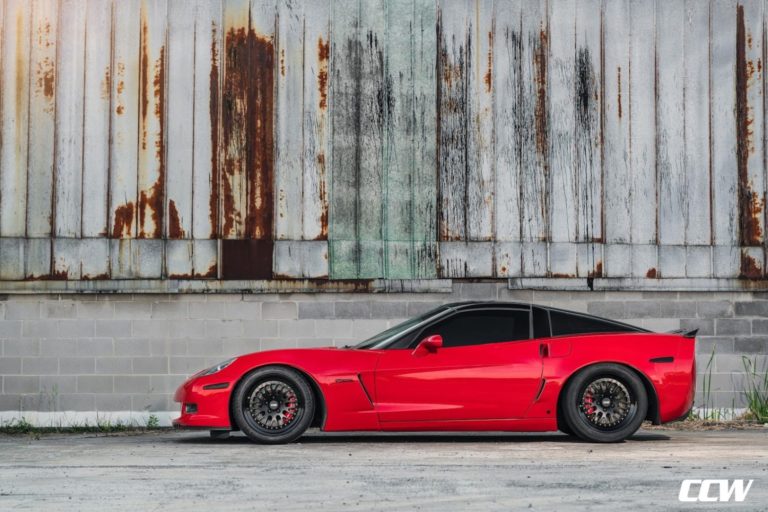 Chevrolet Corvette C6 Red CCW Classic Wheel | Wheel Front