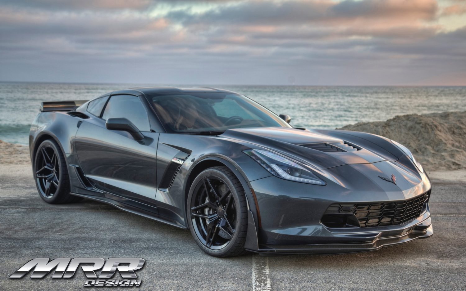 Chevrolet Corvette C7 Z06 Grey Mrr M755 Wheel Wheel Front