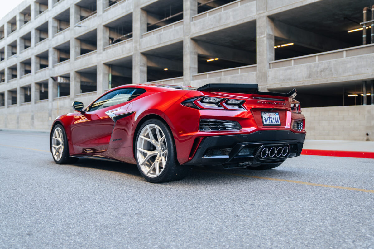 Chevrolet Corvette C8 Z06 Red Forgelite FL1 | Wheel Front