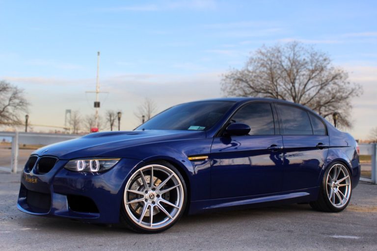 BMW M3 E90 Interlagos Blue HRE FF04 Wheel | Wheel Front