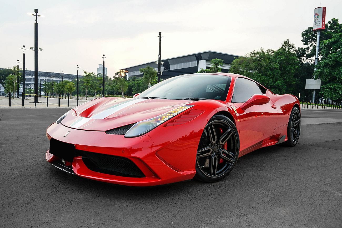Ferrari 458 Speciale Red HF-1 Front
