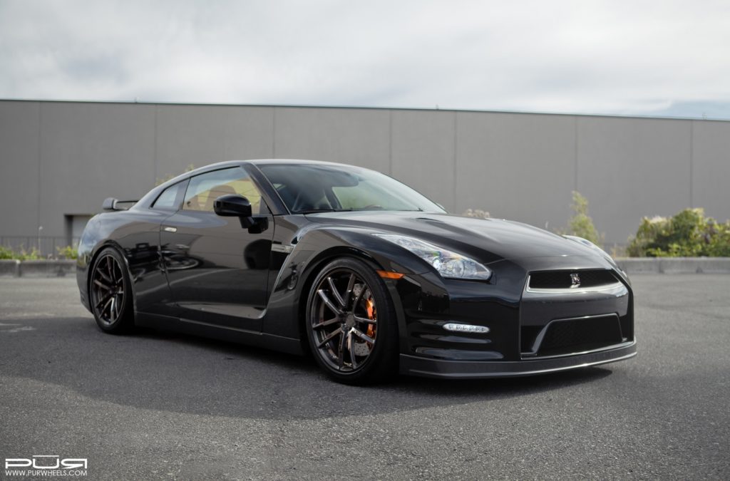 Nissan GT-R R35 Black PUR RS01 | Wheel Front