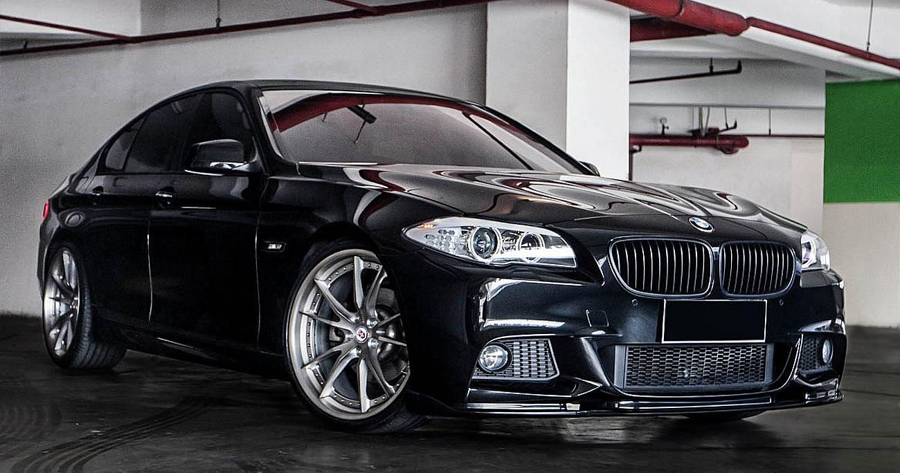 BMW 5 Series F10 Black HRE S104 | Wheel Front