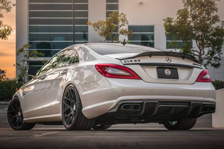 Mercedes-Benz CLS W218 White HRE P40SC Wheel | Wheel Front