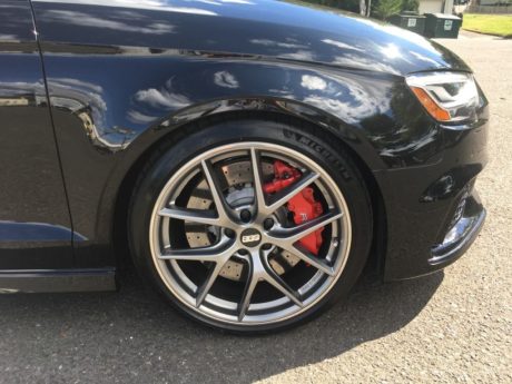 Audi RS3 8V Sedan Black BBS CI-R Wheel | Wheel Front