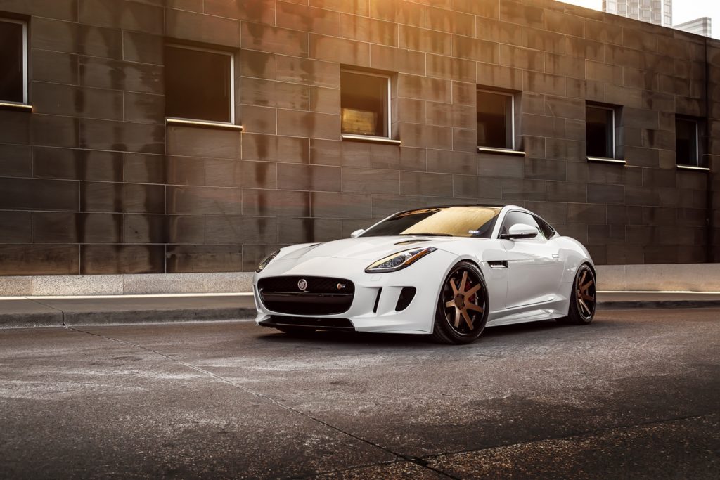 Jaguar F-Type White Ferrada FR1 Wheel | Wheel Front
