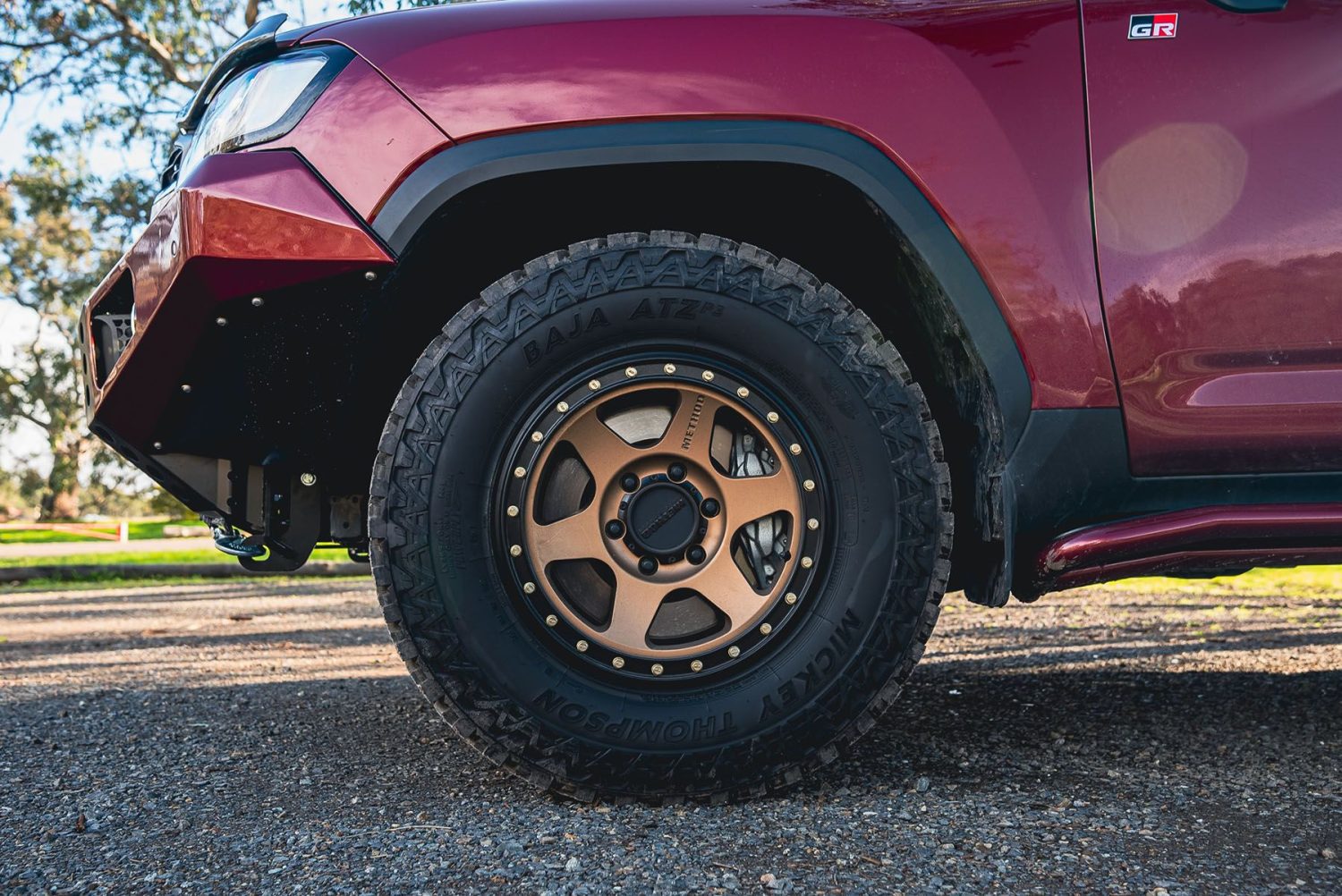 Toyota LandCruiser 300 Series Burgundy Method 310 Con 6 | Wheel Front