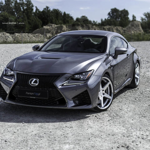 Lexus RC F Grey Ferrada FR3 | Wheel Front