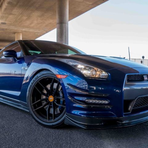 Ray Blue R35 Gt R Nissan GT-R R35 Blue Variant Krypton | Wheel Front
