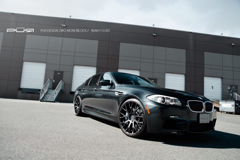 BMW M5 F10 Black PUR 2WO | Wheel Front