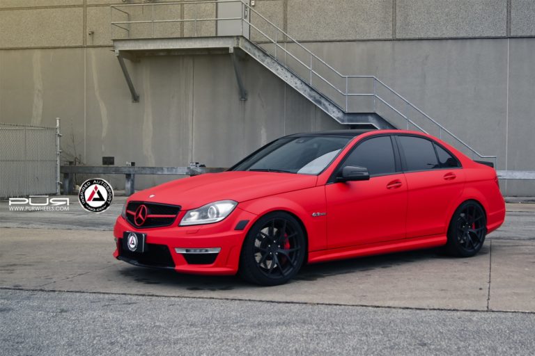 Mercedes-Benz C63 W204 Red PUR 4OUR Wheel | Wheel Front