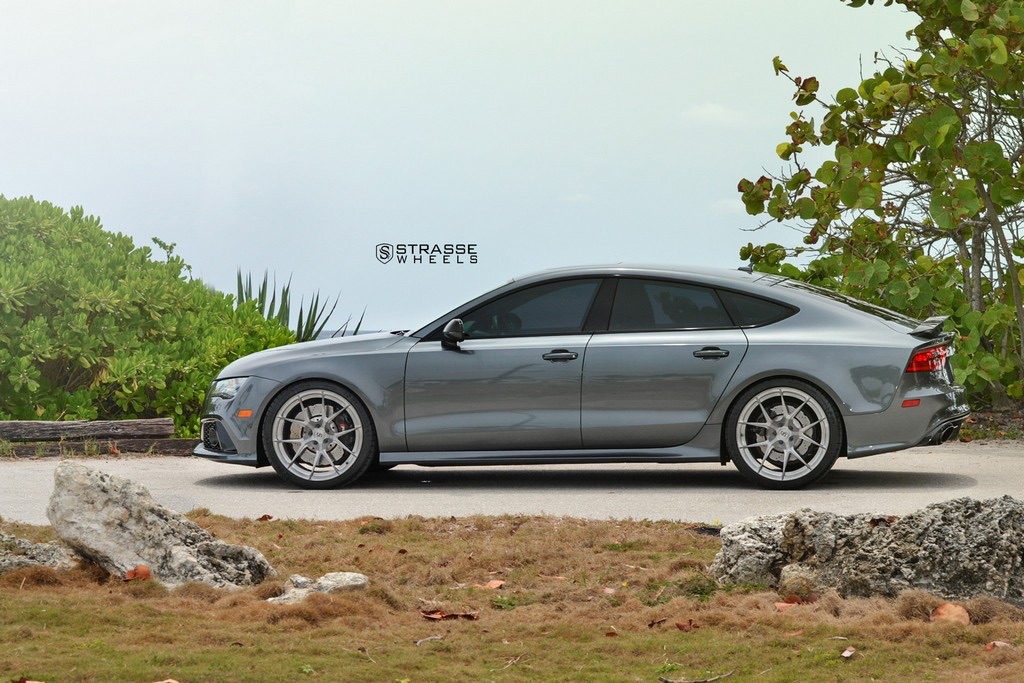 Audi RS7 C7 Grey Strasse SM5R | Wheel Front
