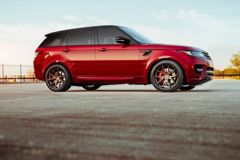 Land Rover Range Rover Red Ferrada FR2 | Wheel Front