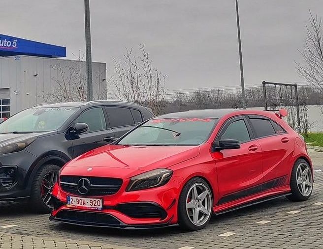 a class amg red